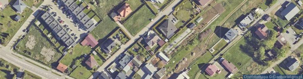 Zdjęcie satelitarne Benedyktyńska ul.