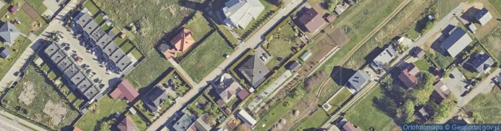 Zdjęcie satelitarne Benedyktyńska ul.