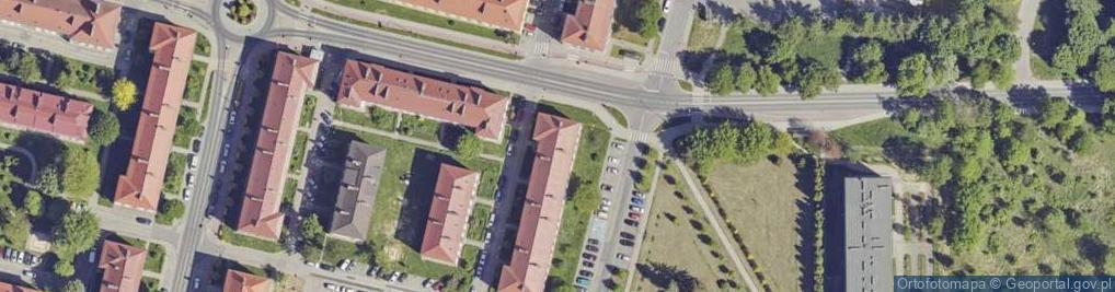 Zdjęcie satelitarne Bema Józefa, gen. ul.