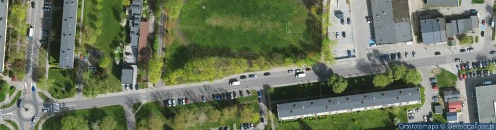 Zdjęcie satelitarne Belzacka ul.