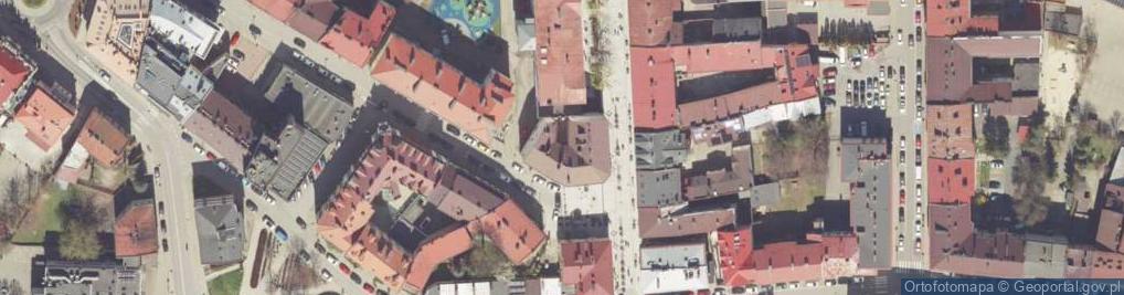 Zdjęcie satelitarne Bernardyńska ul.
