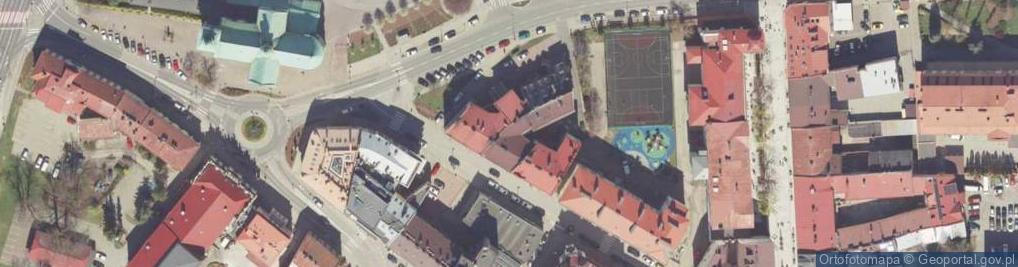 Zdjęcie satelitarne Bernardyńska ul.