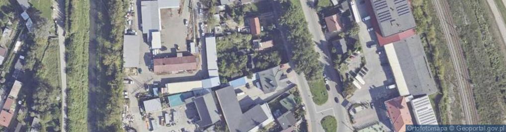 Zdjęcie satelitarne Benedyktyńska ul.