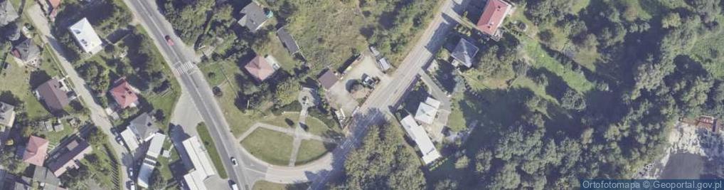 Zdjęcie satelitarne Benedyktyńska ul.