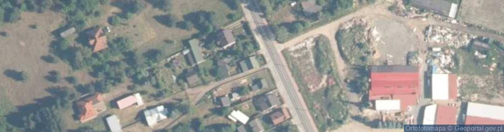 Zdjęcie satelitarne Berezów ul.