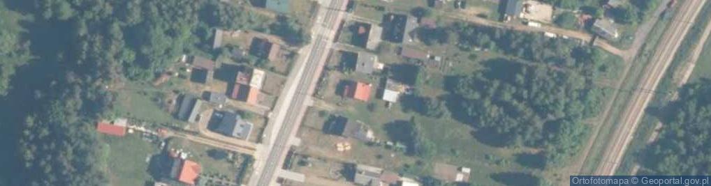 Zdjęcie satelitarne Berezów ul.