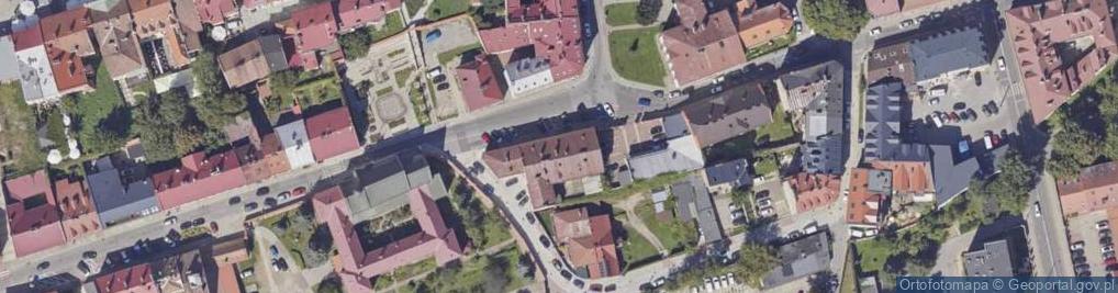 Zdjęcie satelitarne Bernardyńska ul.