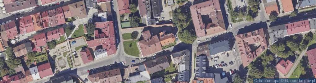 Zdjęcie satelitarne Bernardyńska ul.