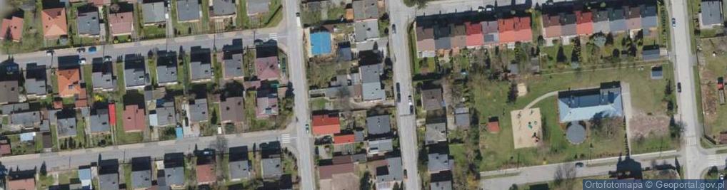 Zdjęcie satelitarne Bezdomna ul.