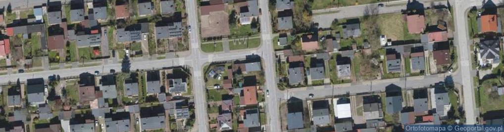 Zdjęcie satelitarne Bezdomna ul.