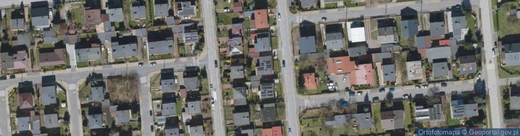 Zdjęcie satelitarne Bezdomna ul.