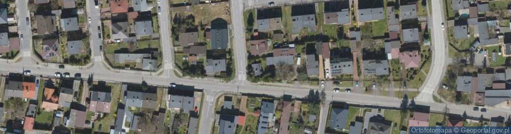 Zdjęcie satelitarne Bezdomna ul.