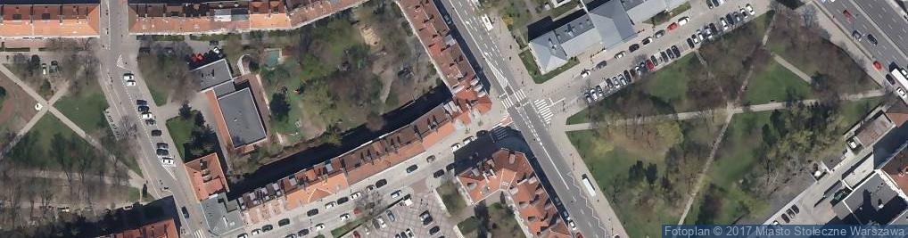 Zdjęcie satelitarne Bednarska ul.