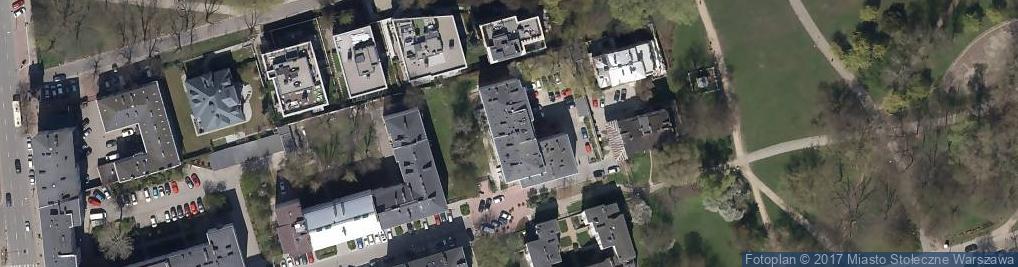 Zdjęcie satelitarne Belgijska ul.