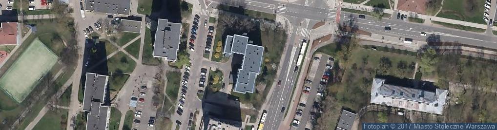 Zdjęcie satelitarne Bełdan ul.