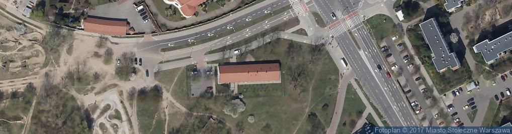 Zdjęcie satelitarne Belgradzka ul.