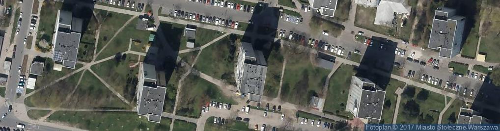 Zdjęcie satelitarne Bernardyńska ul.