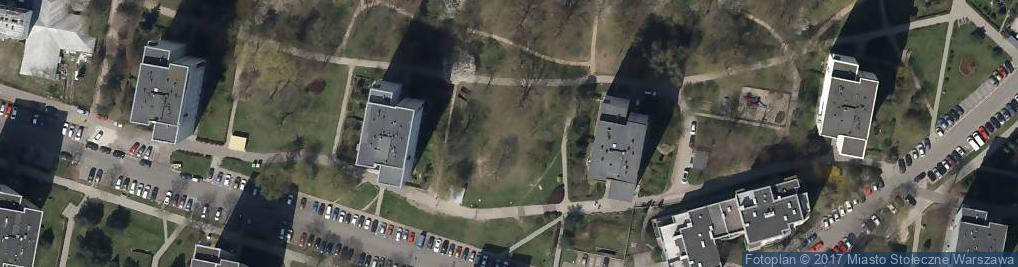 Zdjęcie satelitarne Bernardyńska ul.