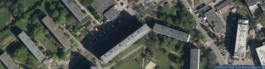 Zdjęcie satelitarne Bezpieczna ul.