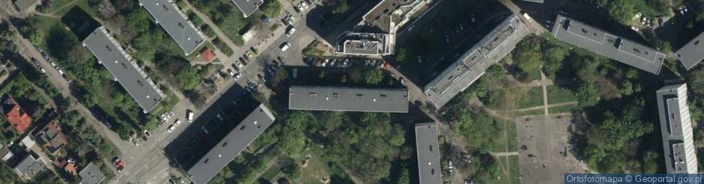 Zdjęcie satelitarne Bezpieczna ul.