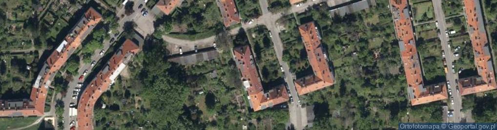 Zdjęcie satelitarne Becka Józefa ul.