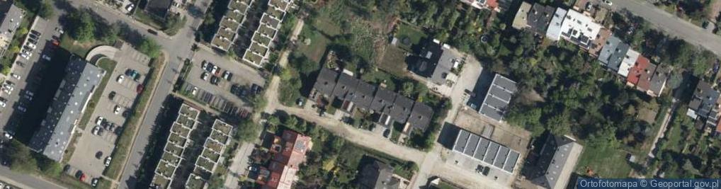 Zdjęcie satelitarne Będkowska ul.