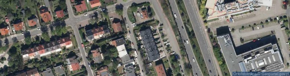 Zdjęcie satelitarne Belgijska ul.
