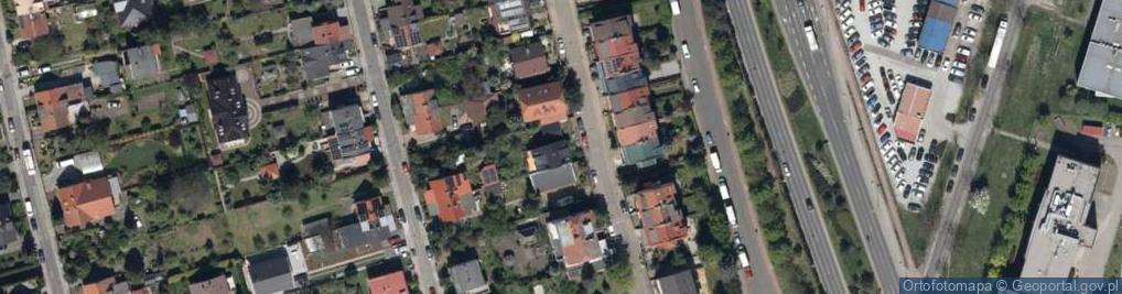 Zdjęcie satelitarne Belgijska ul.