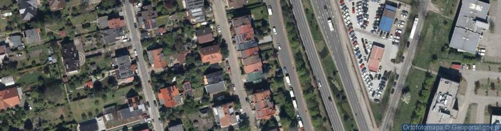Zdjęcie satelitarne Belgijska ul.