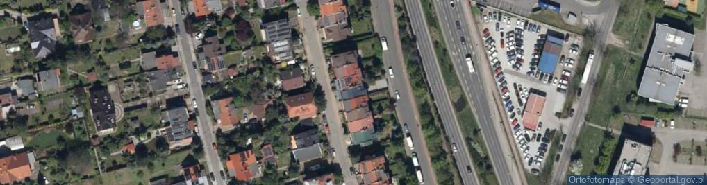 Zdjęcie satelitarne Belgijska ul.