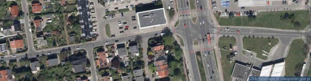 Zdjęcie satelitarne Belgijska ul.