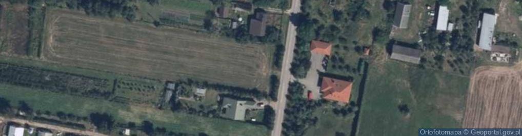 Zdjęcie satelitarne Bitwy Arcelińskiej ul.