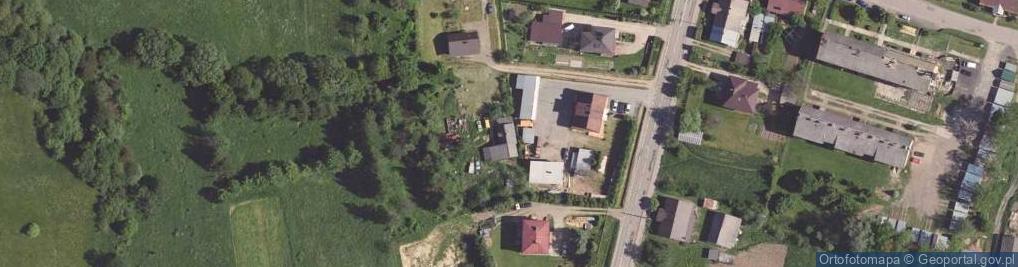 Zdjęcie satelitarne Bieszczadzka ul.