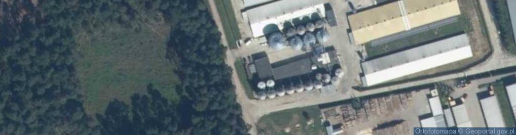 Zdjęcie satelitarne Biała Góra ul.