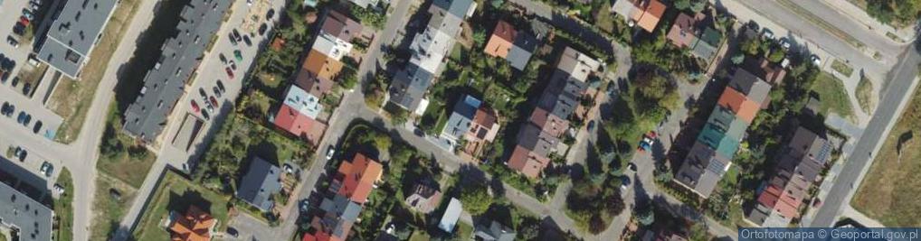 Zdjęcie satelitarne Bittnera Ludwika, gen. ul.