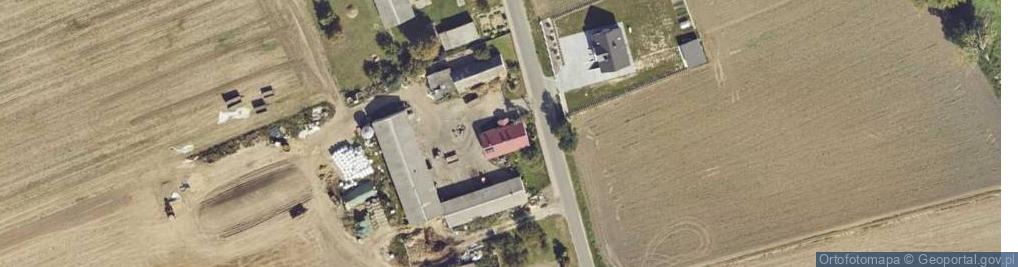 Zdjęcie satelitarne Białków Kościelny ul.