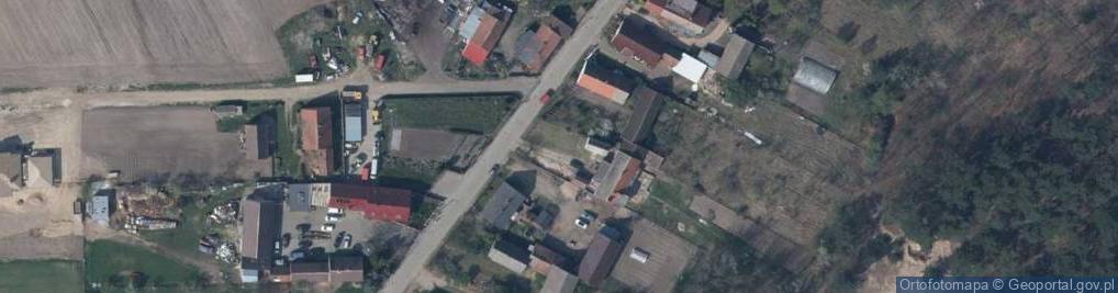 Zdjęcie satelitarne Białków ul.