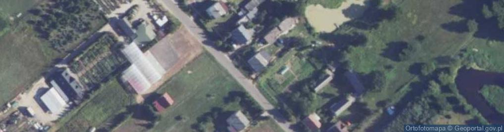 Zdjęcie satelitarne Białobrzeg Bliższy ul.