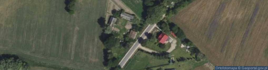 Zdjęcie satelitarne Białoskóry ul.