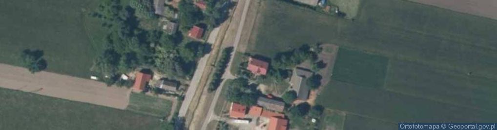 Zdjęcie satelitarne Biechów ul.