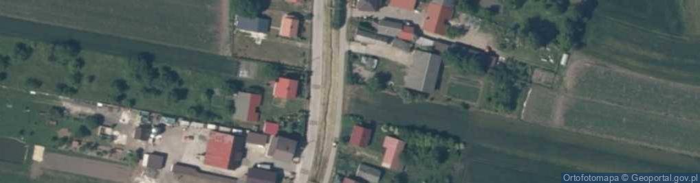 Zdjęcie satelitarne Biechów ul.