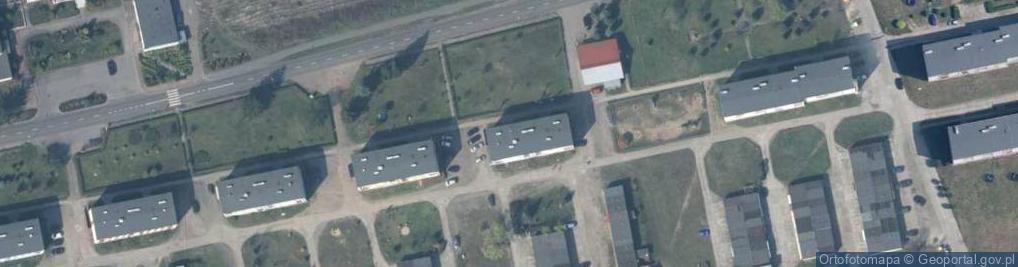 Zdjęcie satelitarne Bieganów ul.