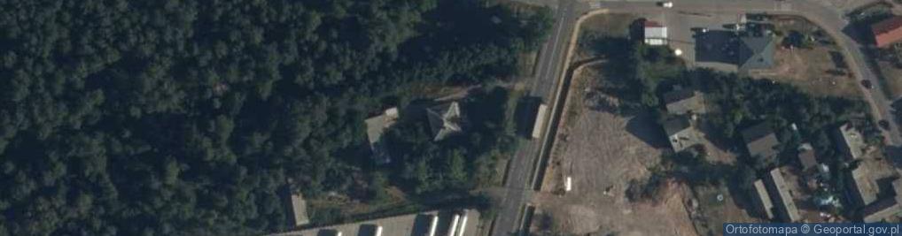 Zdjęcie satelitarne Bielany-Żyłaki ul.