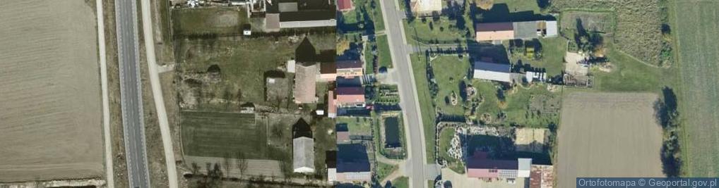 Zdjęcie satelitarne Bierzów ul.