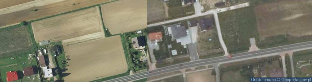 Zdjęcie satelitarne Biórków Mały ul.