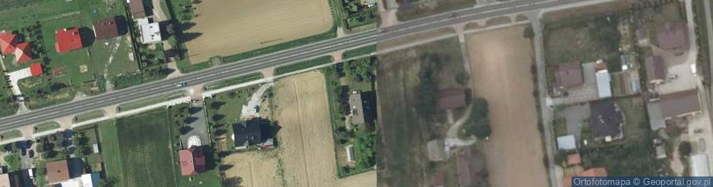Zdjęcie satelitarne Biórków Mały ul.