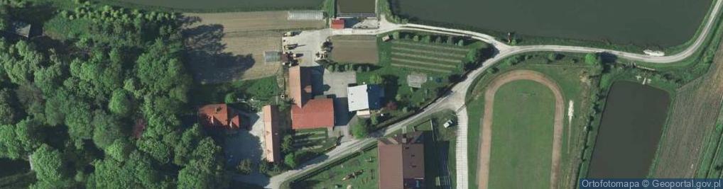 Zdjęcie satelitarne Biórków Wielki ul.