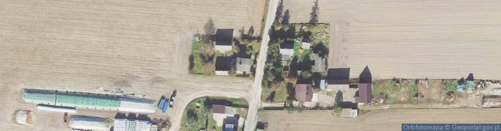 Zdjęcie satelitarne Biskupice Zabaryczne ul.