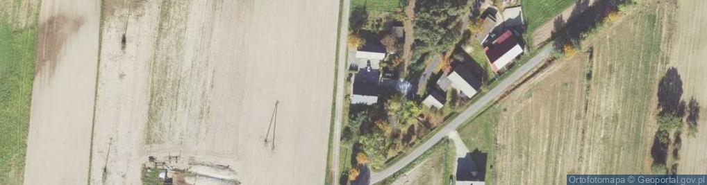 Zdjęcie satelitarne Biskupice Zabaryczne ul.