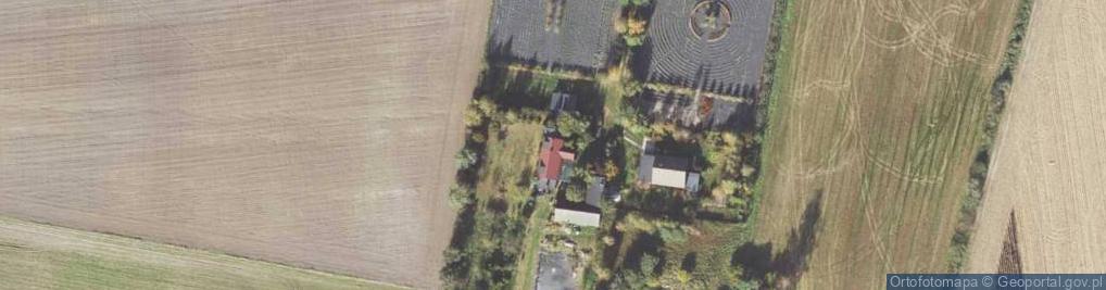 Zdjęcie satelitarne Biskupice Zabaryczne ul.